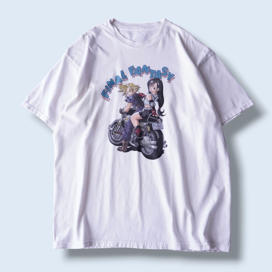 "ドラゴンボールパロFF7 / FINAL FANTASY Ⅶ" print tee