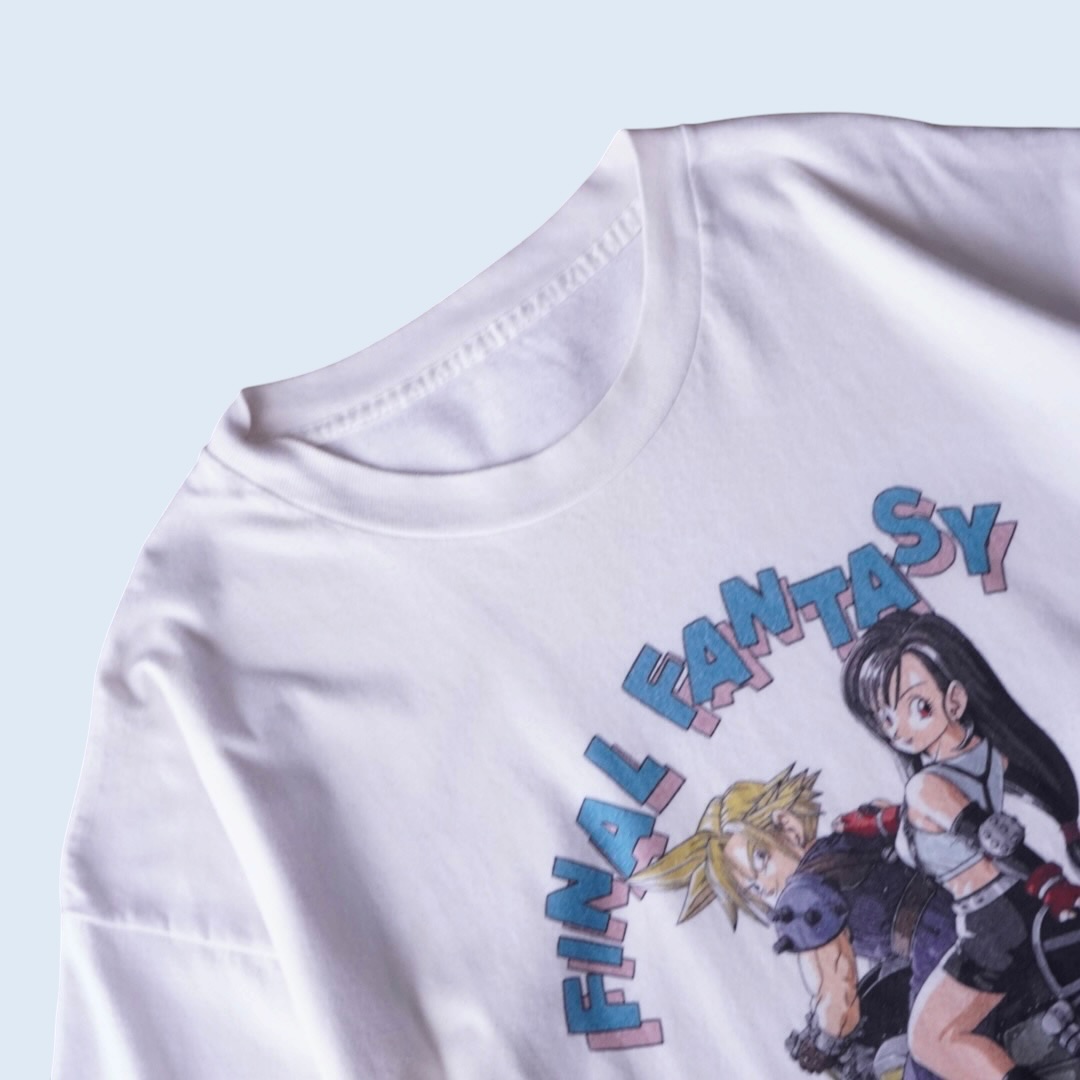 "ドラゴンボールパロFF7 / FINAL FANTASY Ⅶ" print tee