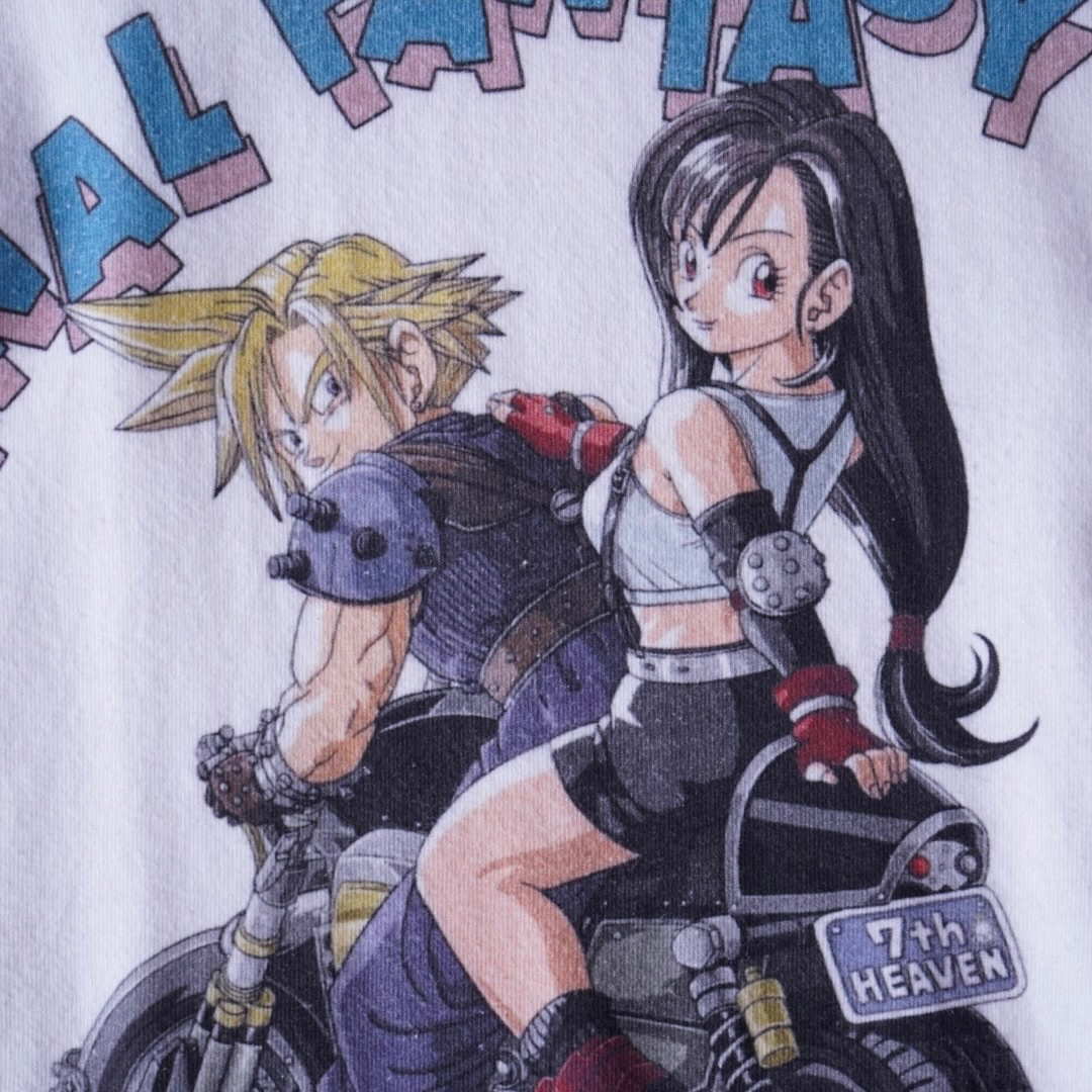 "ドラゴンボールパロFF7 / FINAL FANTASY Ⅶ" print tee