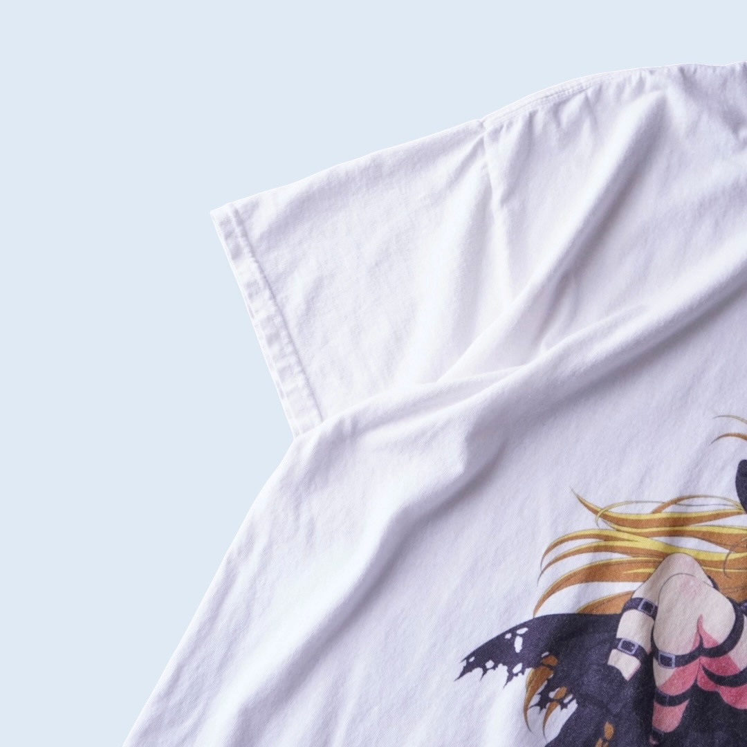 "猫ポーズヤミちゃん / ToLOVEる" print tee