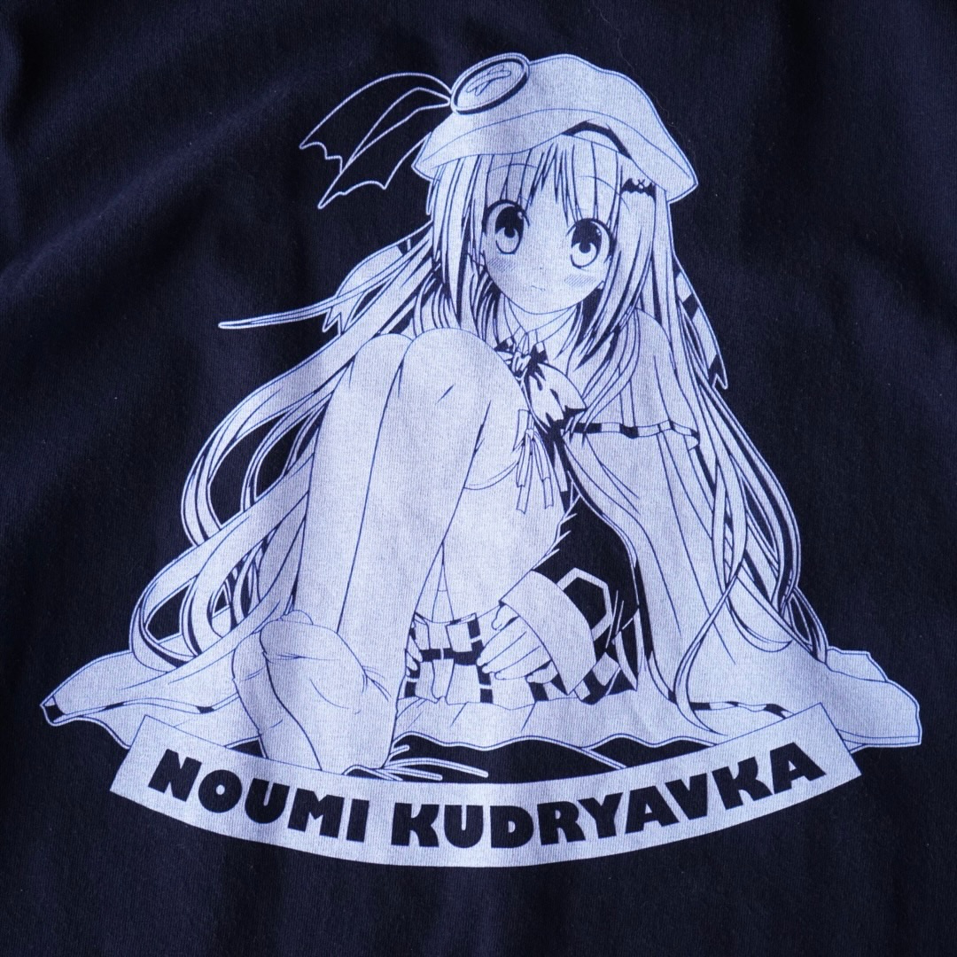 "クドのピンでオーバーサイズ / リトルバスターズ!" print tee