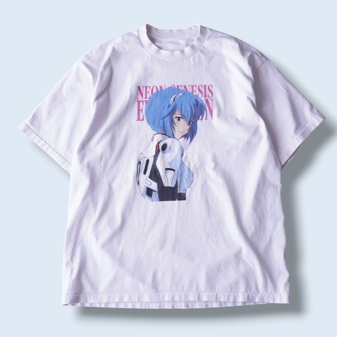 "振り向き綾波 / エヴァンゲリオン" print tee