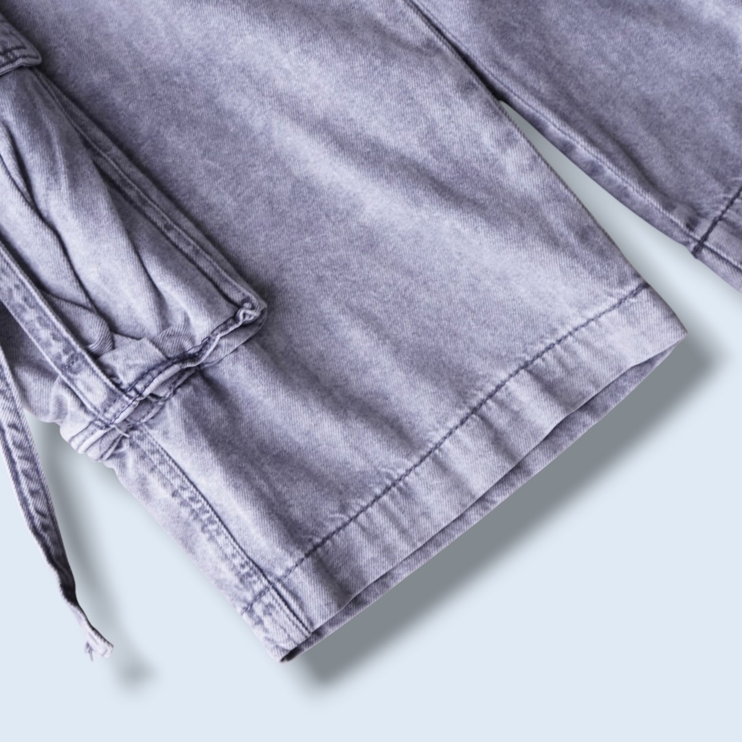 dpape lyocell fabric multi gimmick wide cargo pants
