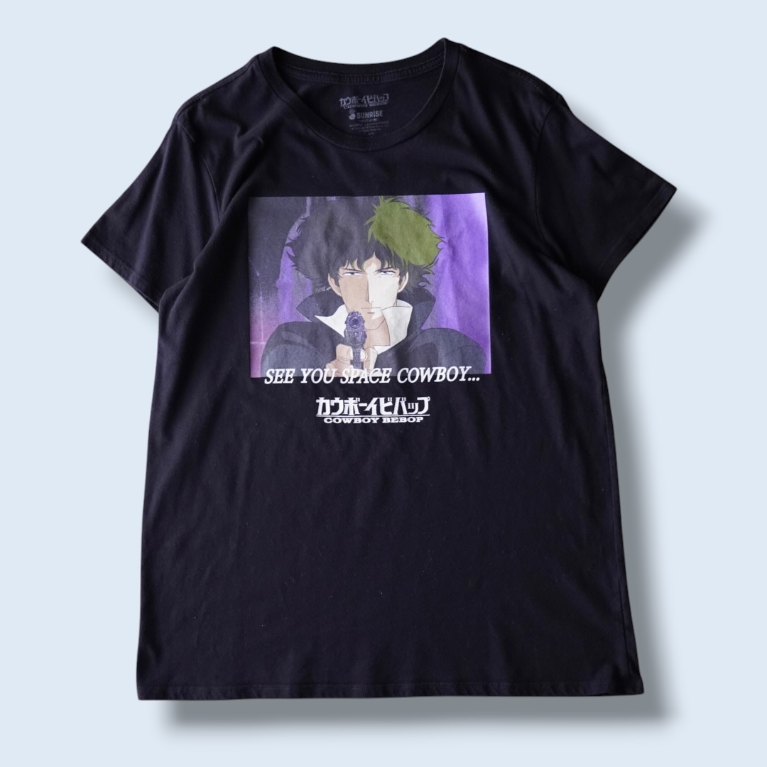 "スパイクのピン / カウボーイビバップ" official print tee