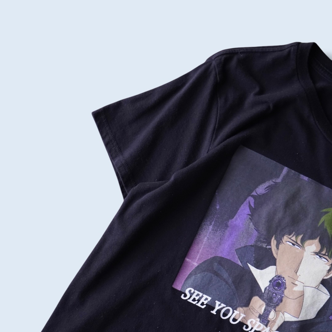 "スパイクのピン / カウボーイビバップ" official print tee