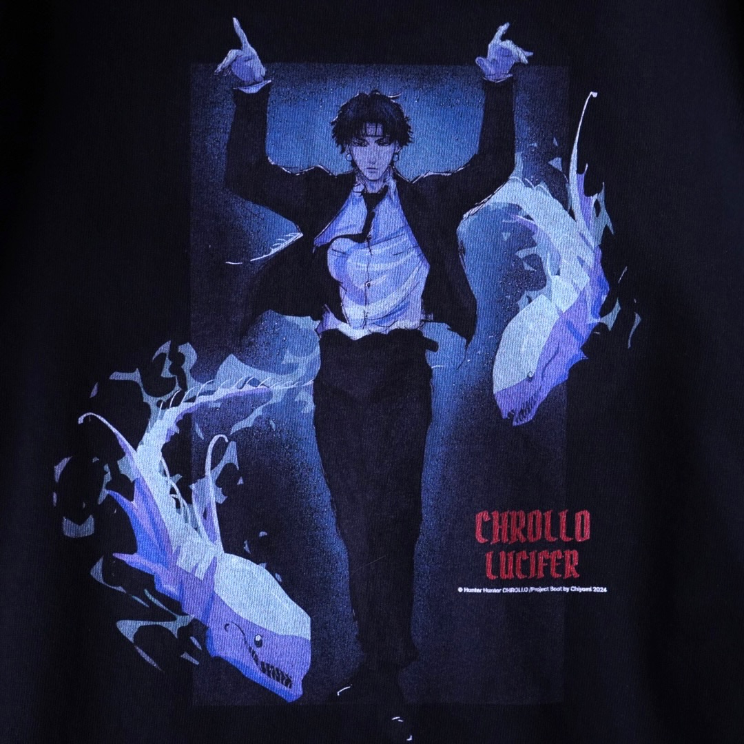 "ヨークシン編クロロリャンメン / HUNTER×HUNTER" double side print tee
