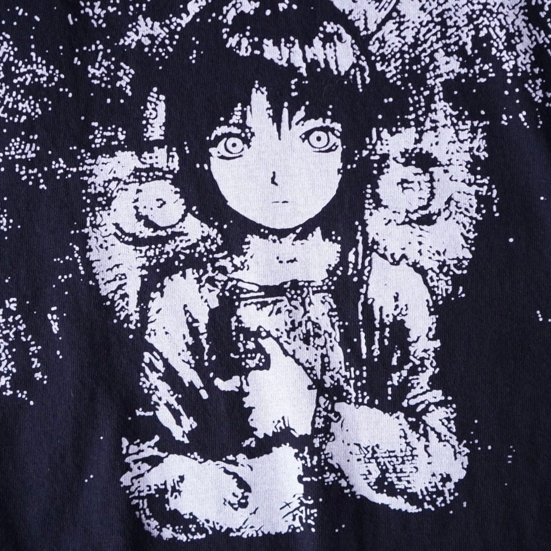 "モノトーン玲音 / serial experiments lain" print tee