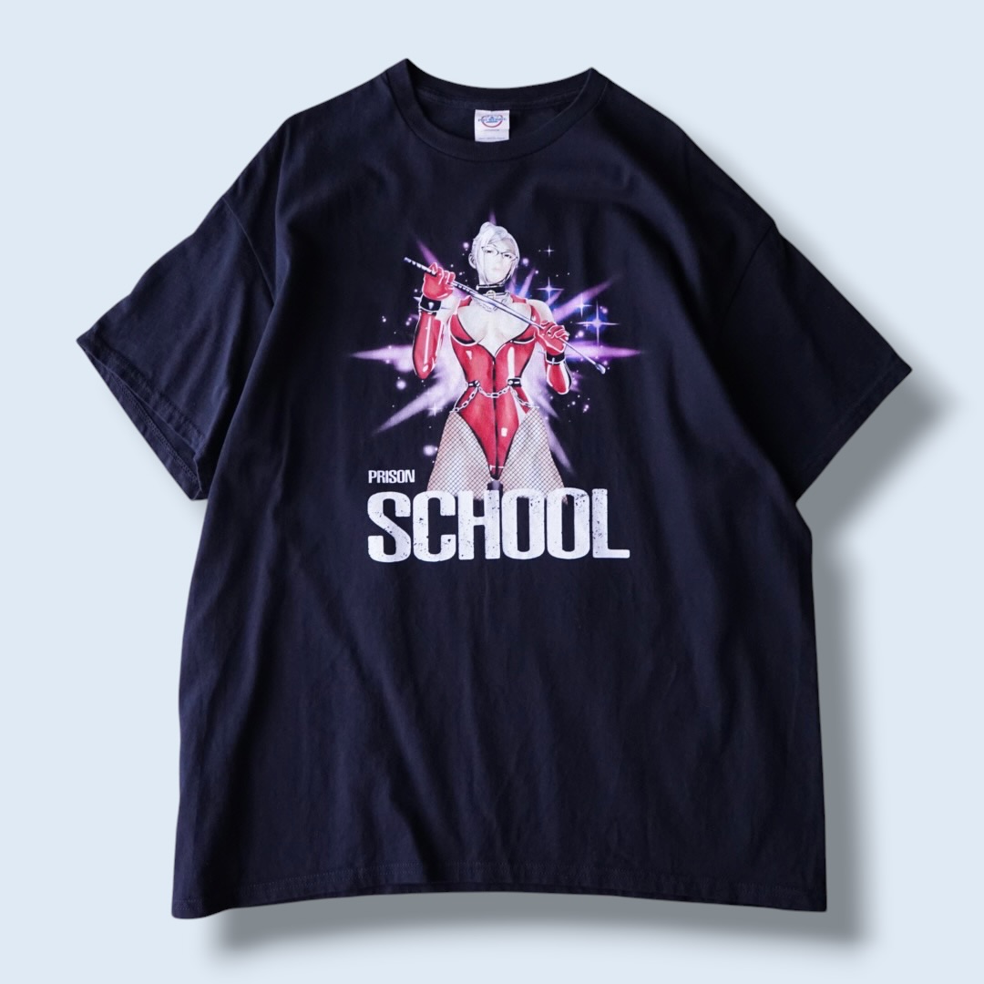 "芽衣子のピン / 監獄学園" print tee