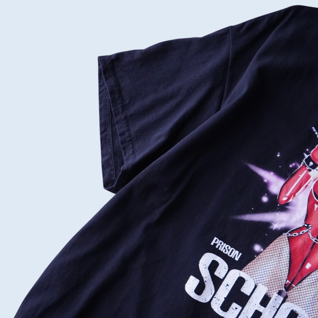 "芽衣子のピン / 監獄学園" print tee