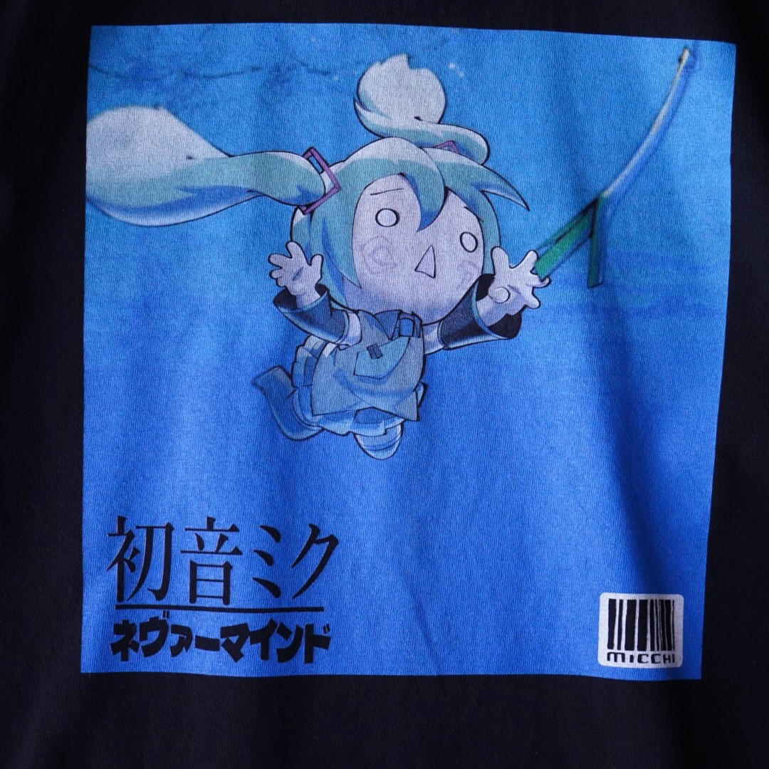 "NEVERMINDパロ初音ミク / 初音ミク" print tee