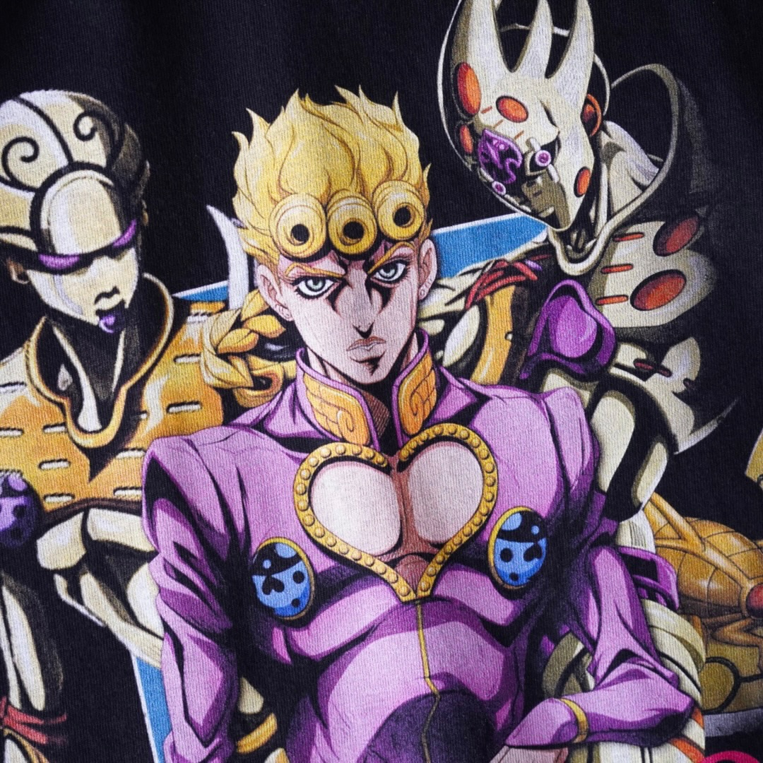 "ジョルノ×ゴールドエクスペリエンス" print tee