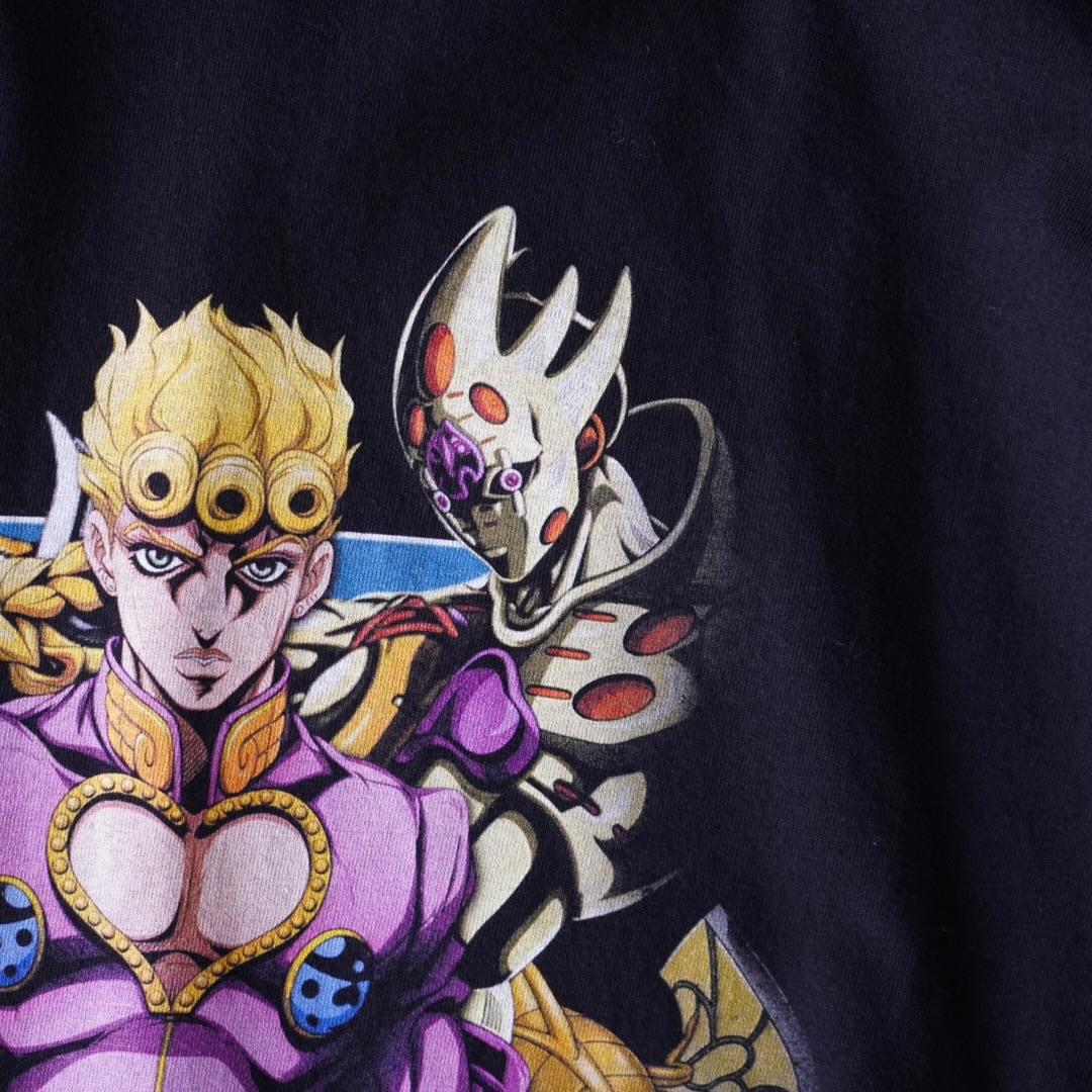"ジョルノ×ゴールドエクスペリエンス" print tee