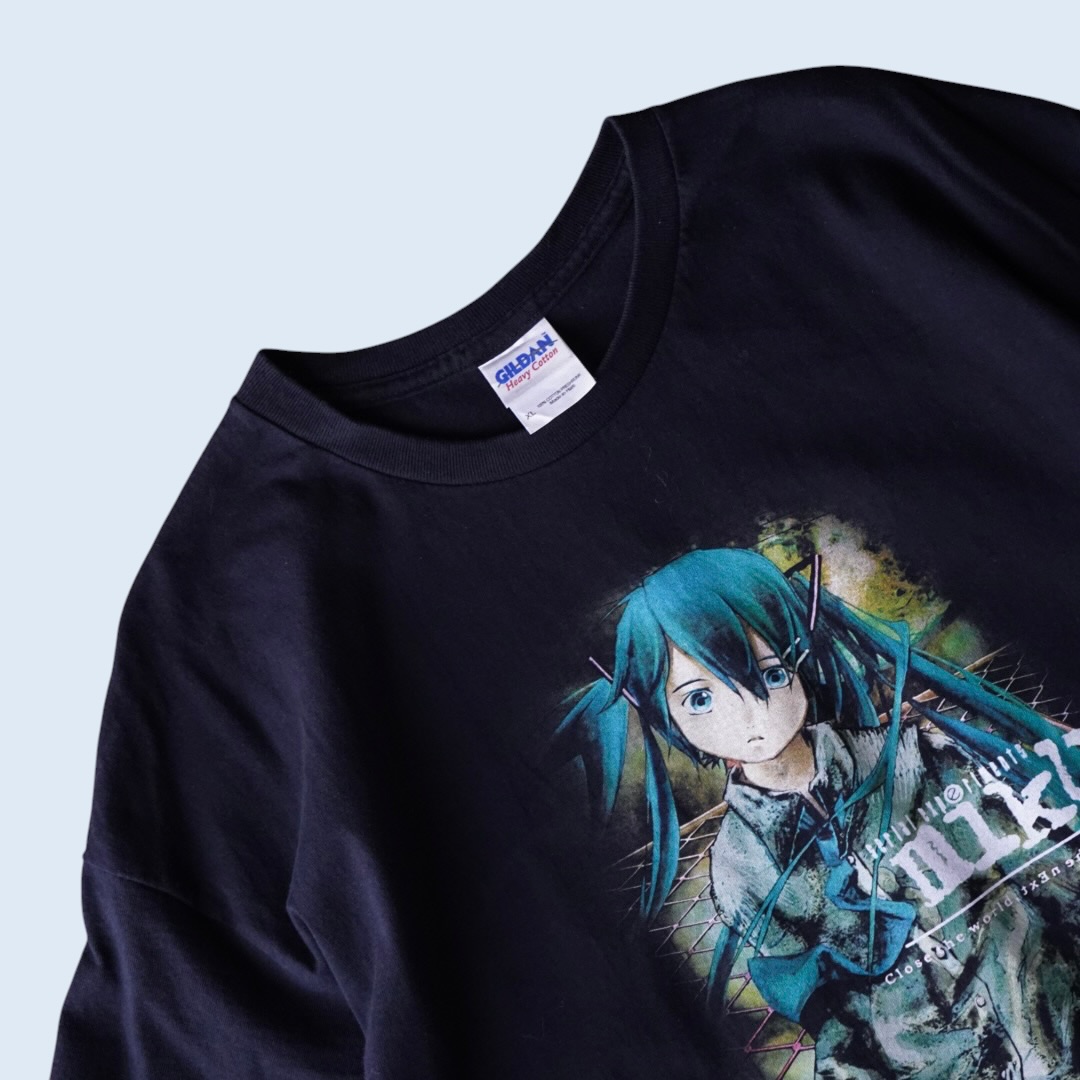 "lainパロ初音ミク / 初音ミク×lain" print tee