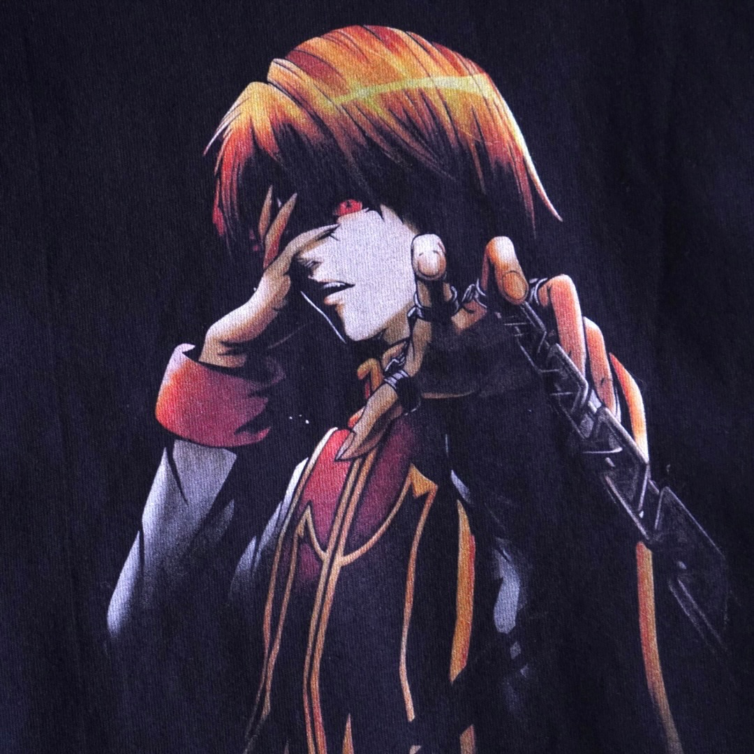 "リャンメンクラピカ / HUNTER×HUNTER" double side print tee