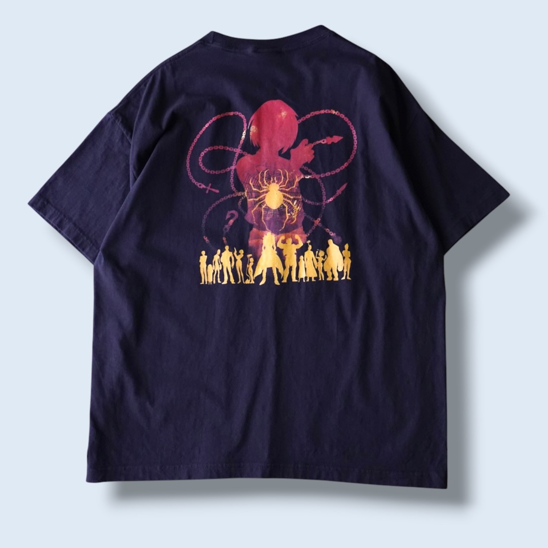 "リャンメンクラピカ / HUNTER×HUNTER" double side print tee