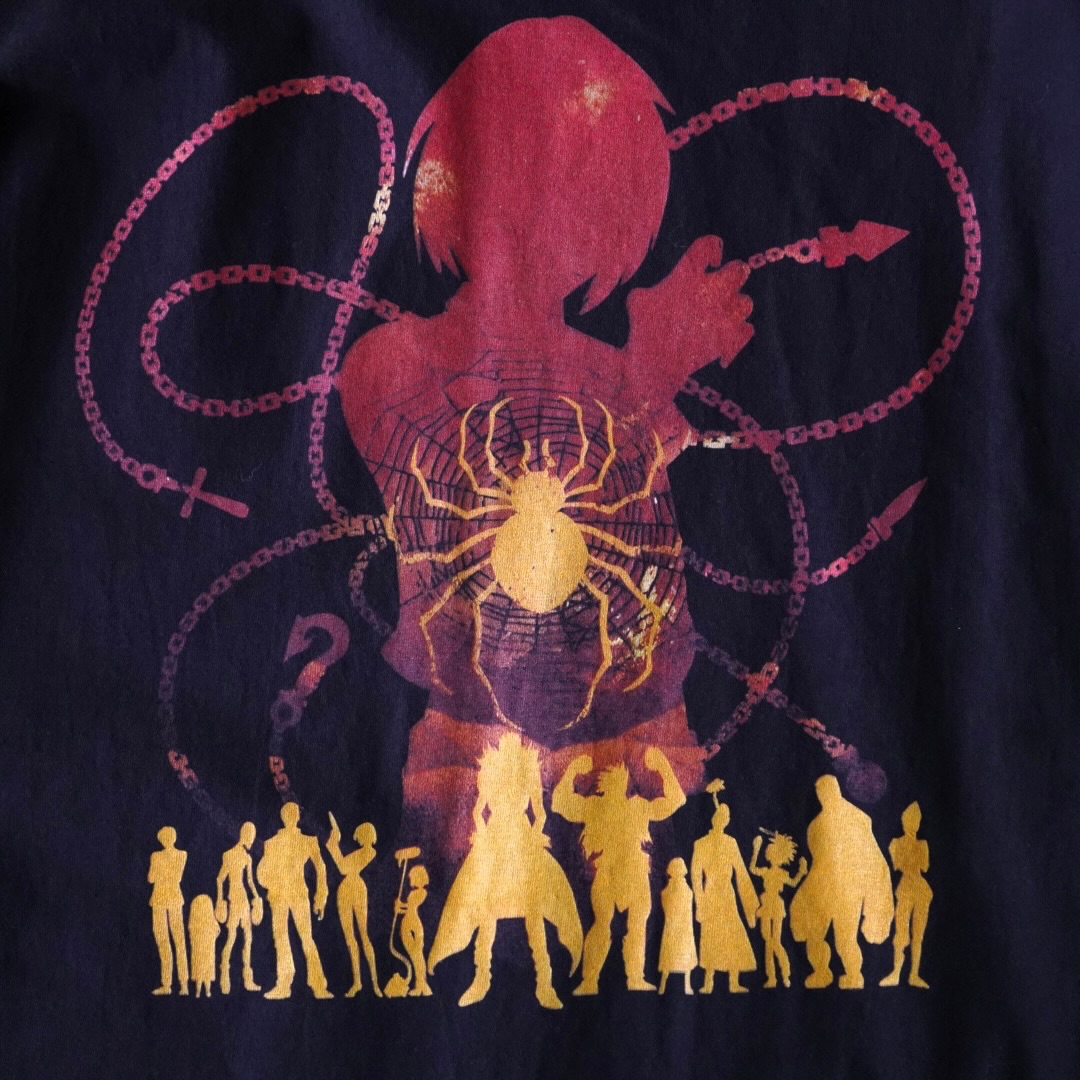 "リャンメンクラピカ / HUNTER×HUNTER" double side print tee