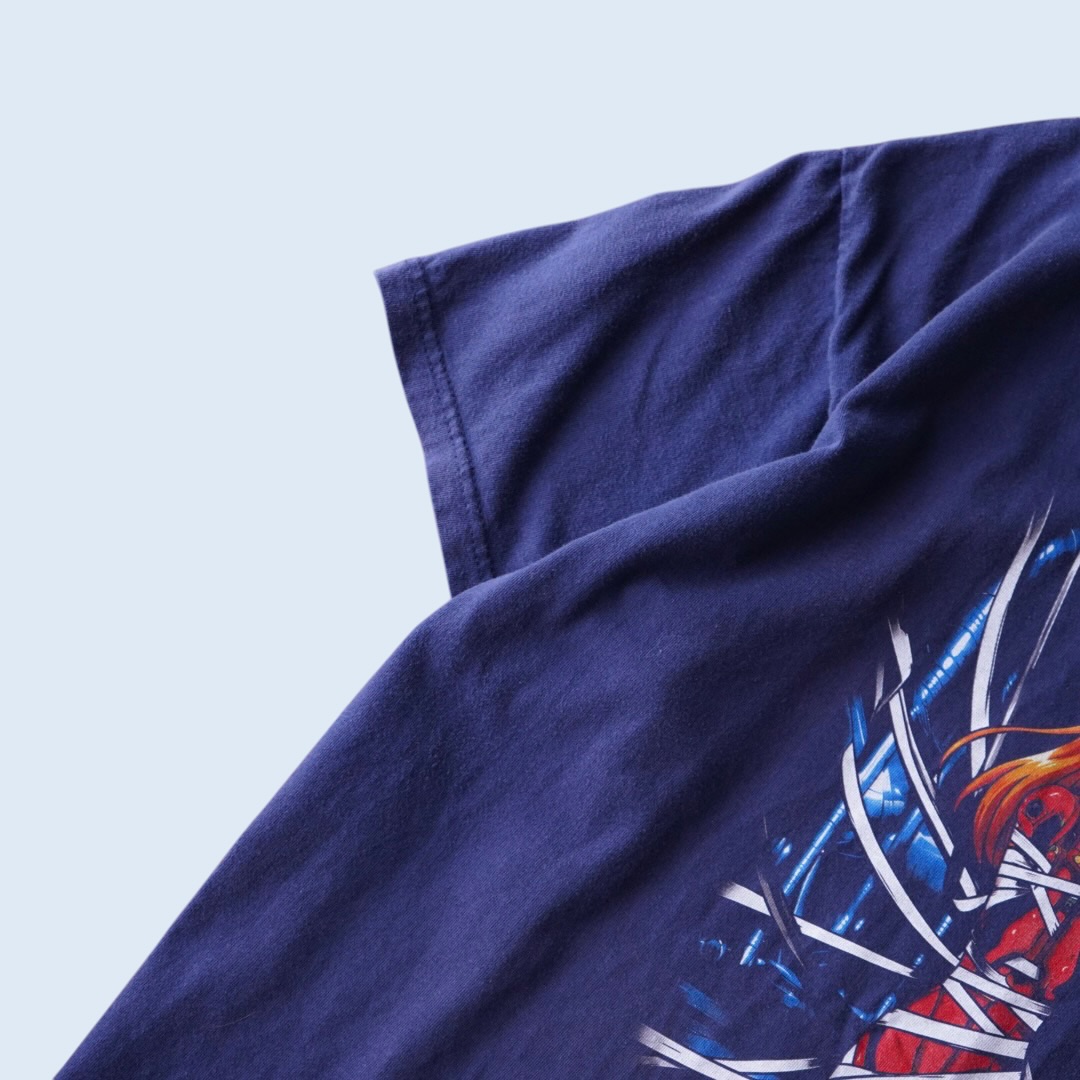 "綾波パロアスカ / エヴァンゲリオン" print tee