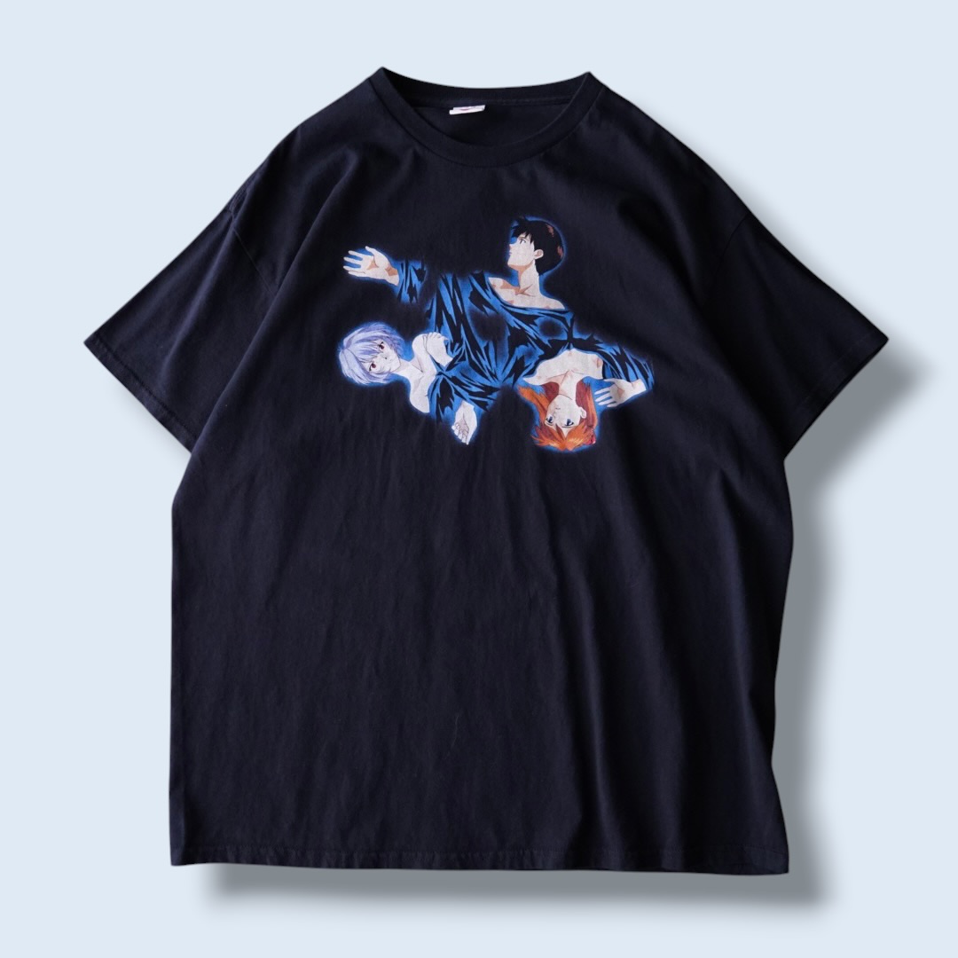 "シンジ&アスカ&レイ / エヴァンゲリオン" print tee