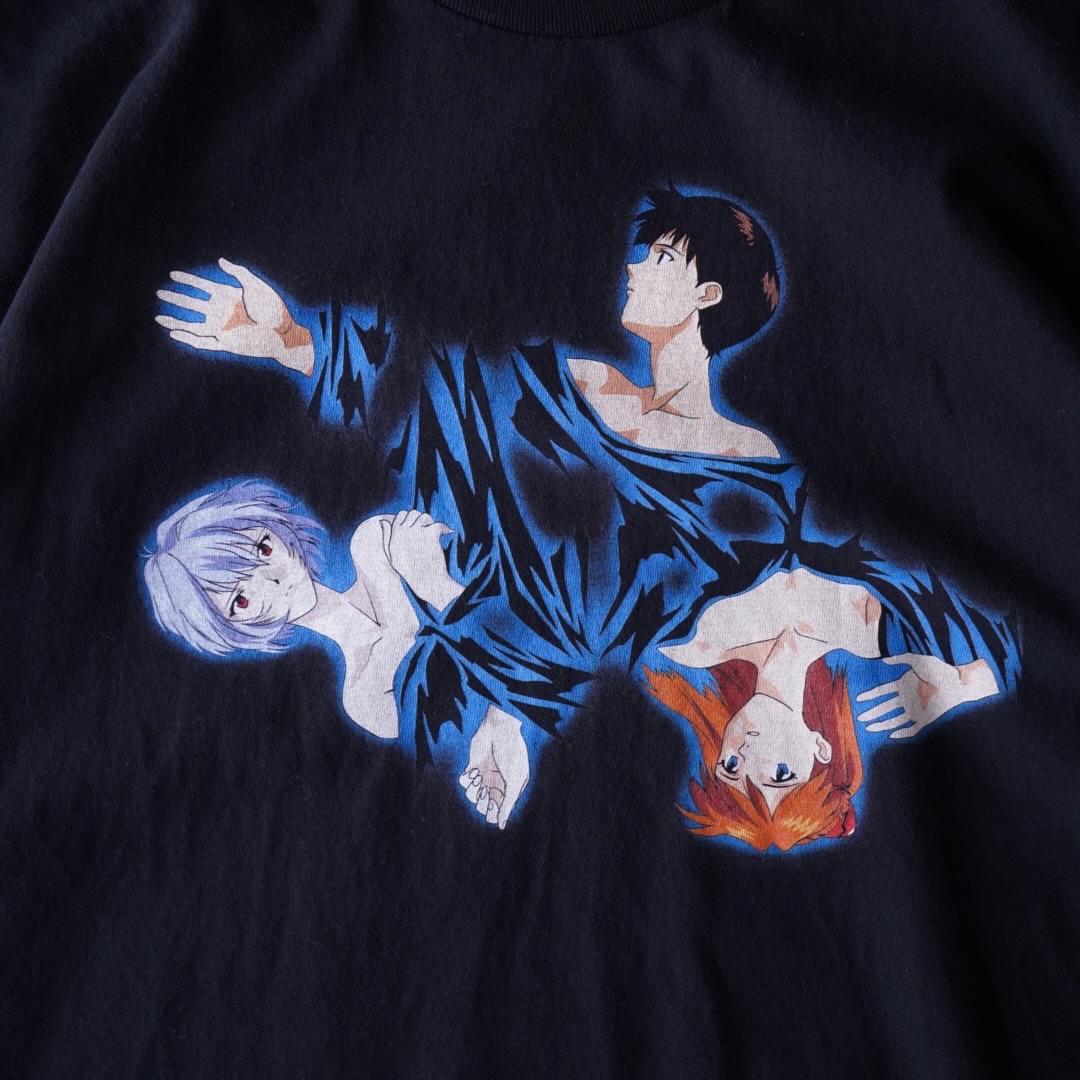 "シンジ&アスカ&レイ / エヴァンゲリオン" print tee