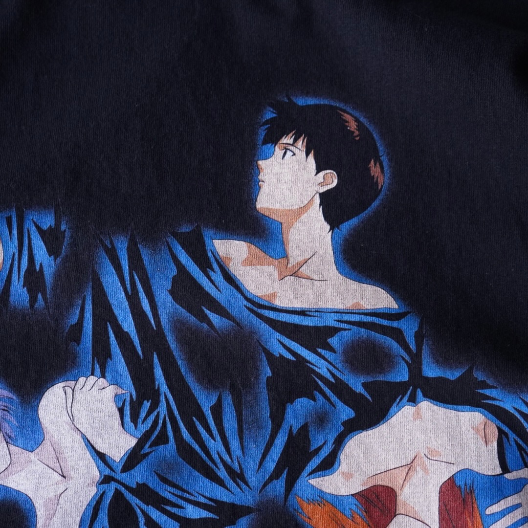 "シンジ&アスカ&レイ / エヴァンゲリオン" print tee