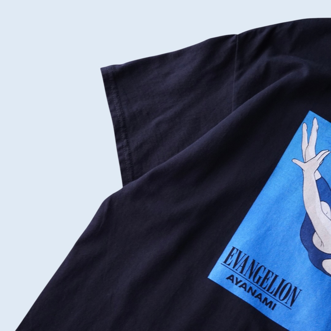 "NEVERMINDパロ綾波 / エヴァンゲリオン" print tee