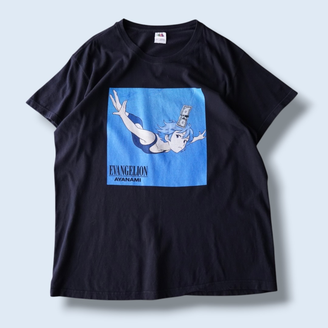 "綾波NEVERMINDパロ / エヴァンゲリオン" print tee