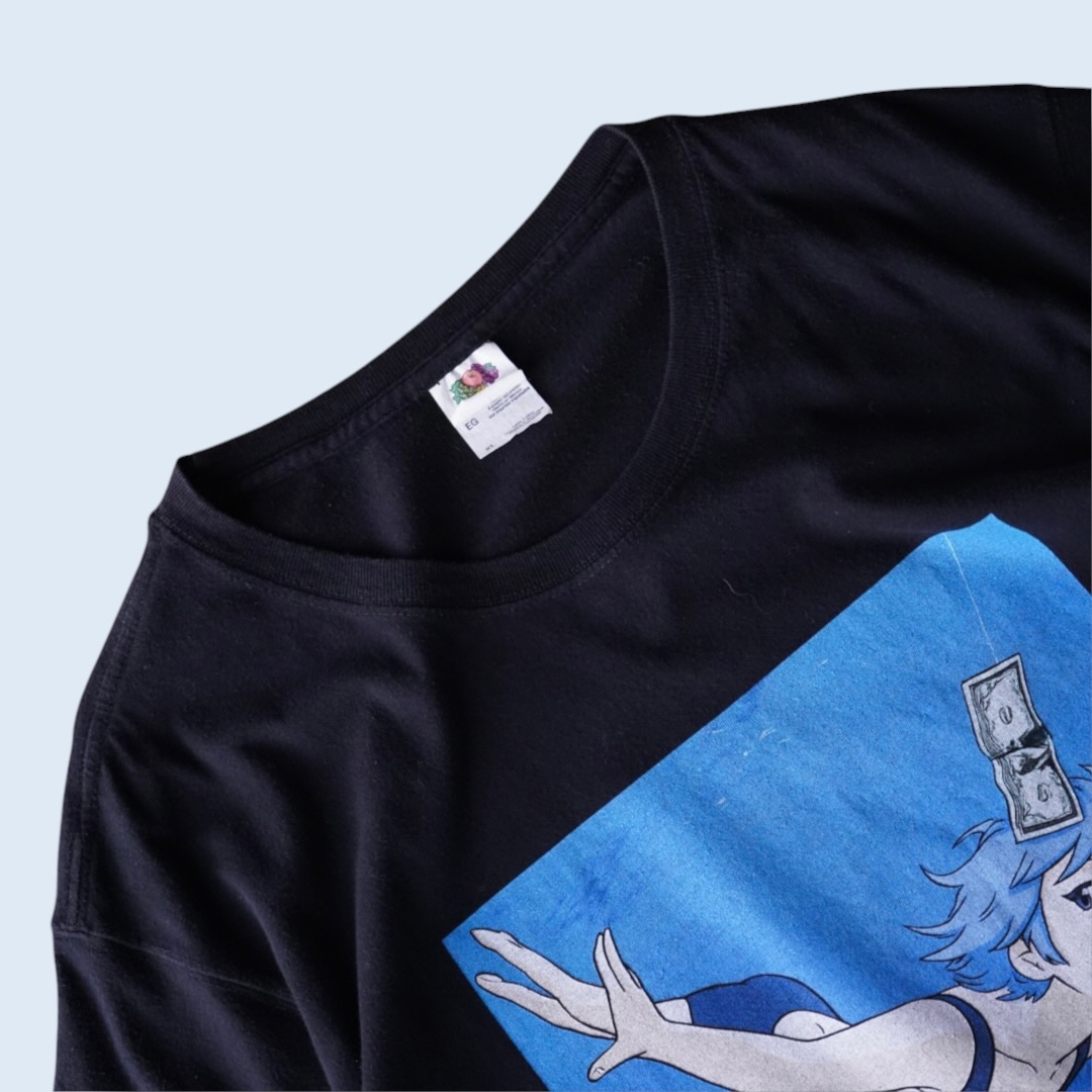 "綾波NEVERMINDパロ / エヴァンゲリオン" print tee