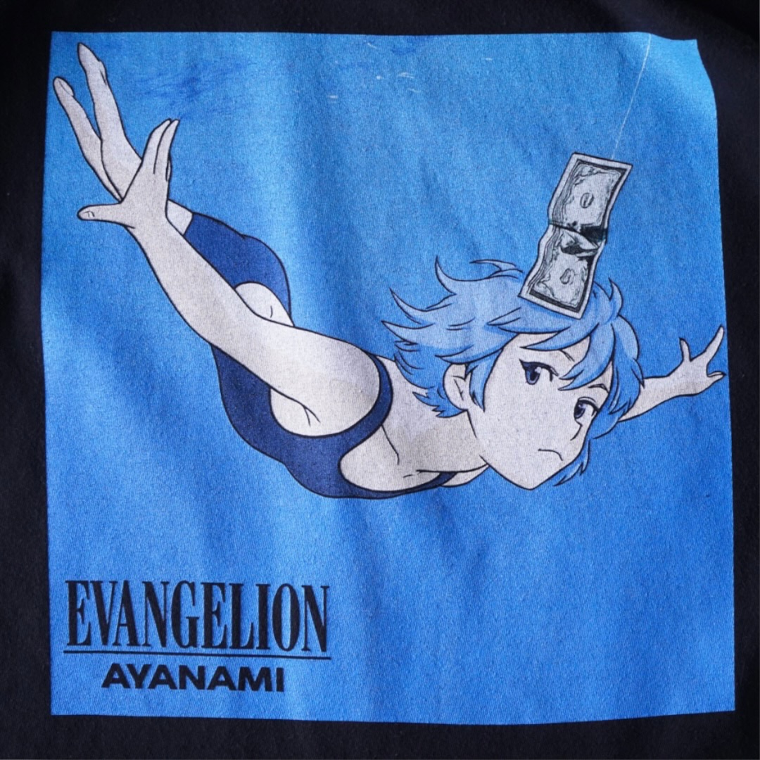 "綾波NEVERMINDパロ / エヴァンゲリオン" print tee