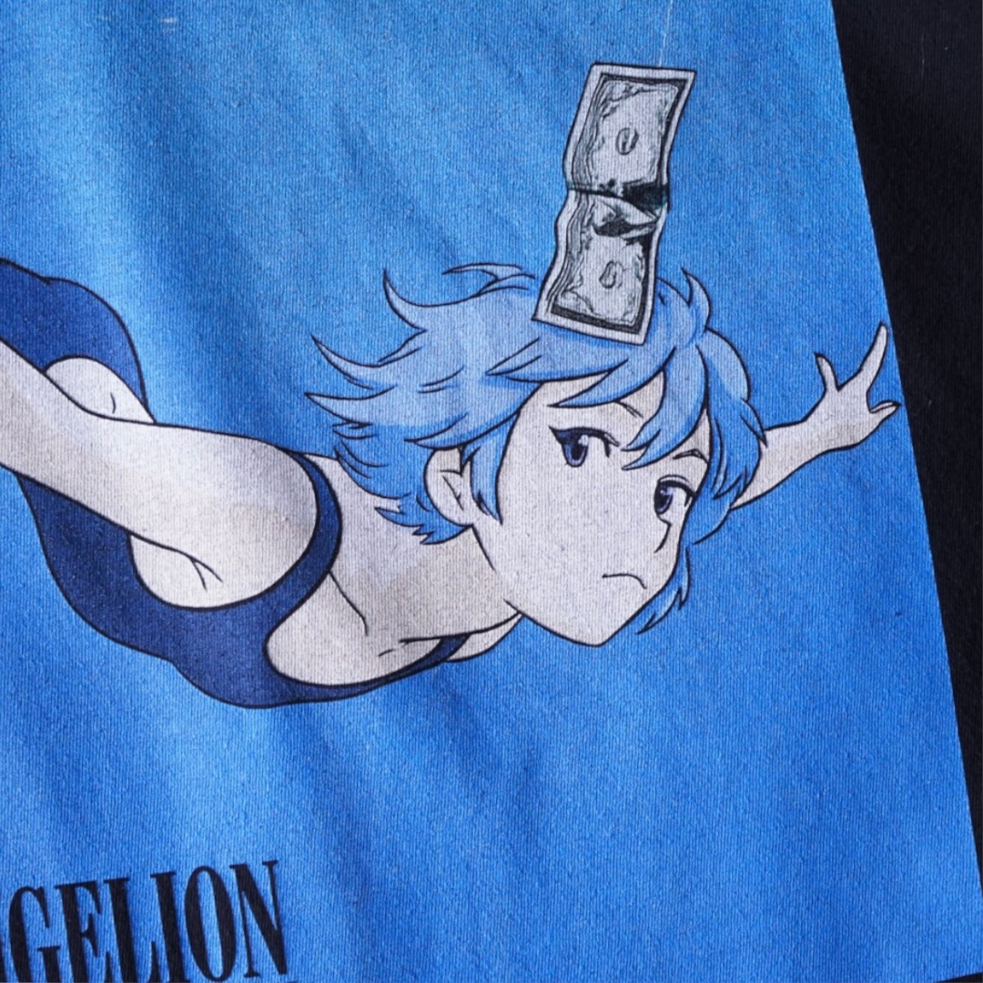 "綾波NEVERMINDパロ / エヴァンゲリオン" print tee