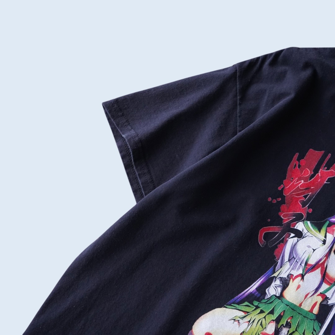 "冴子微エログラ / ハイスクールオブザデッド" print tee