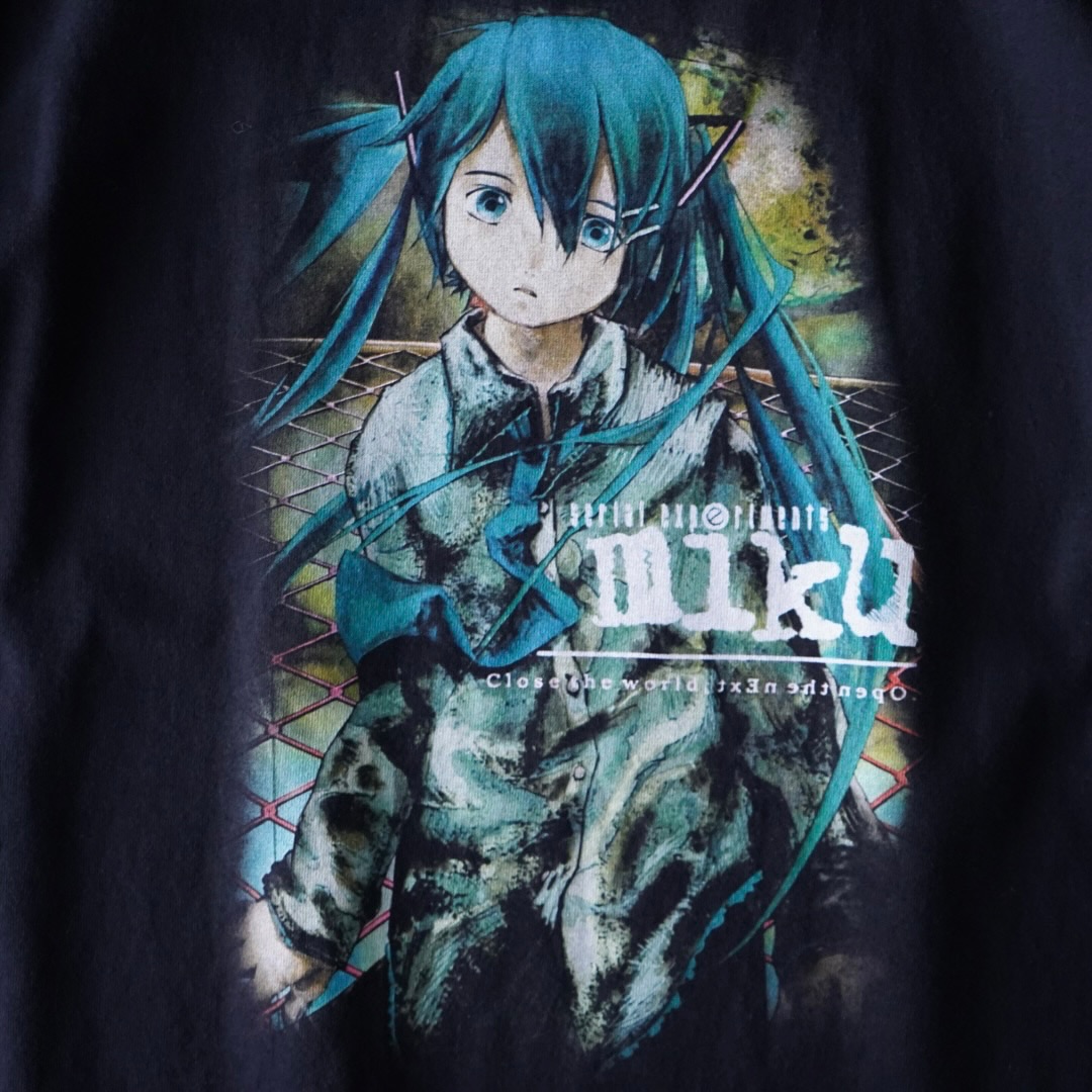 "lainパロ初音ミク / 初音ミク" print tee