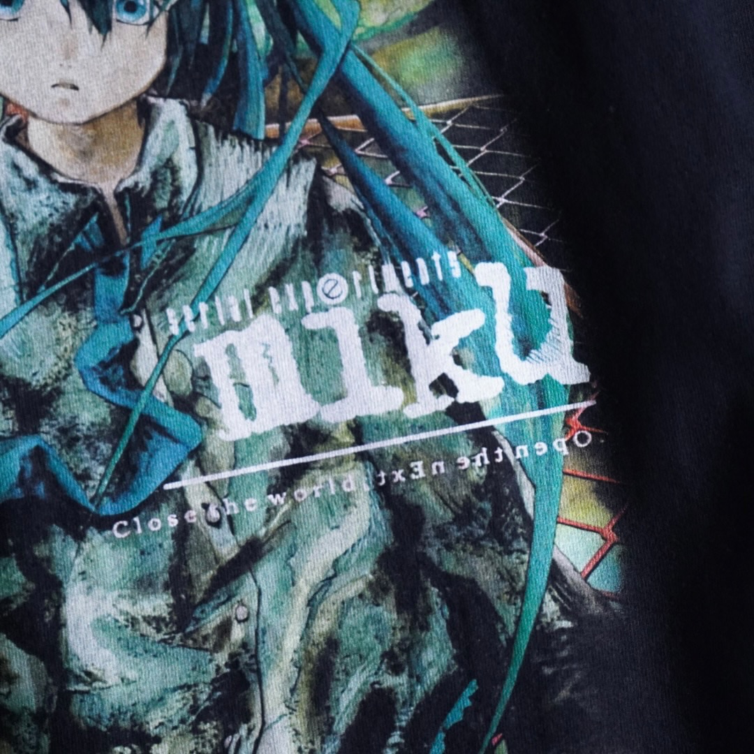 "lainパロ初音ミク / 初音ミク" print tee