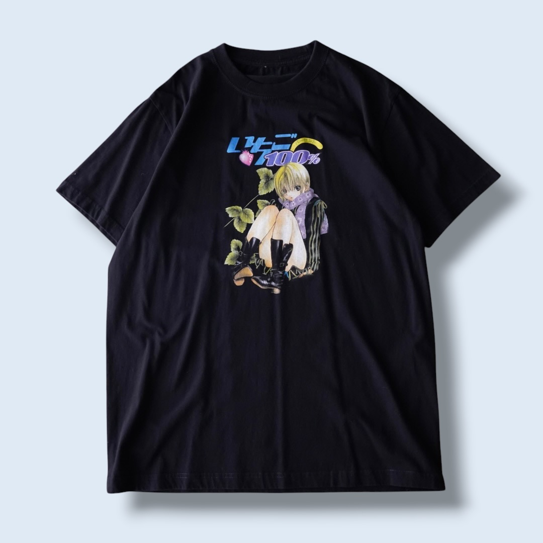 "つかさのピン / いちご100%" print tee