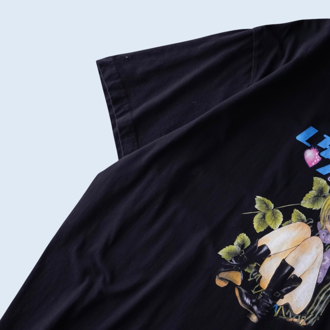 "つかさのピン / いちご100%" print tee