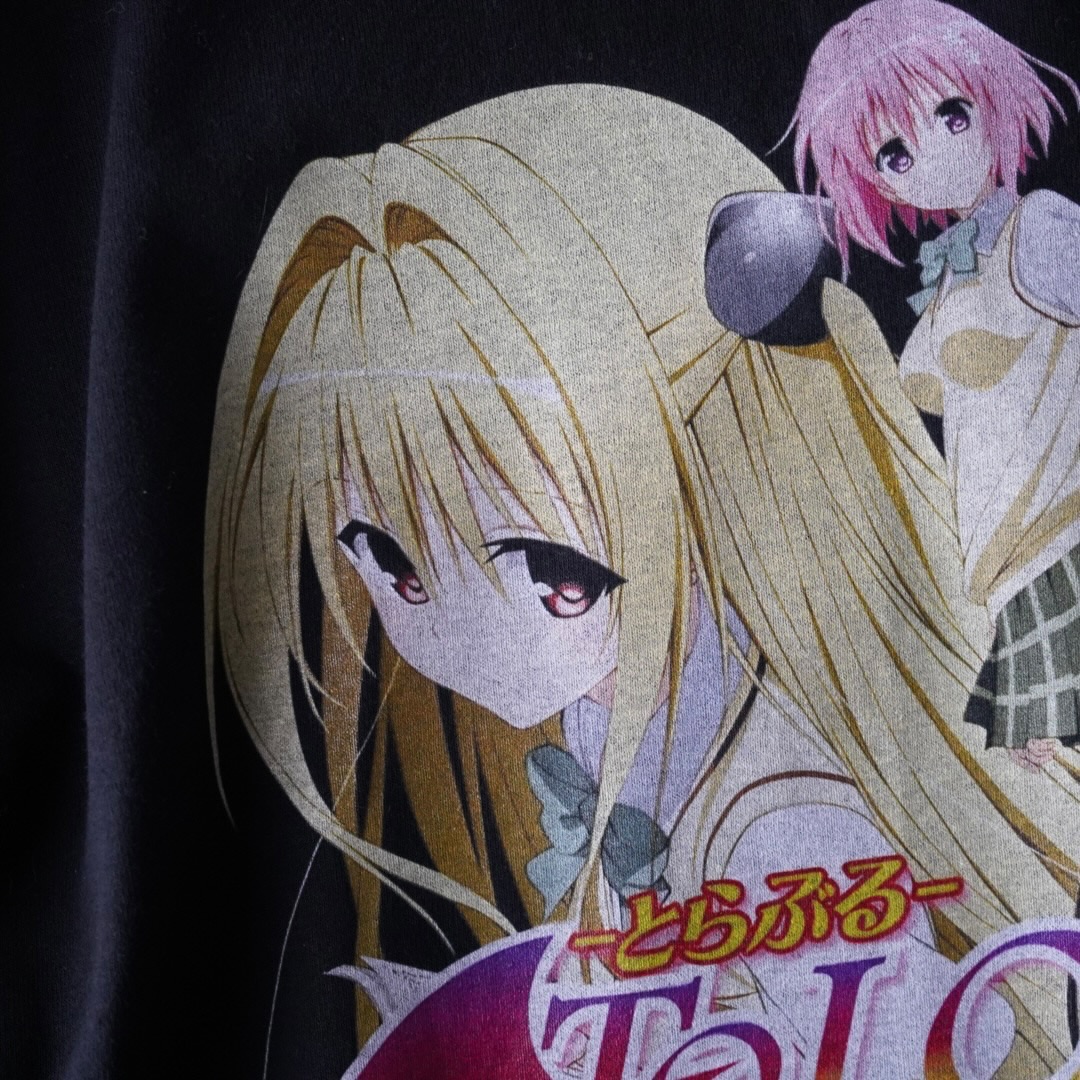 "ヤミ&モモ&メア / ToLOVEる" print tee