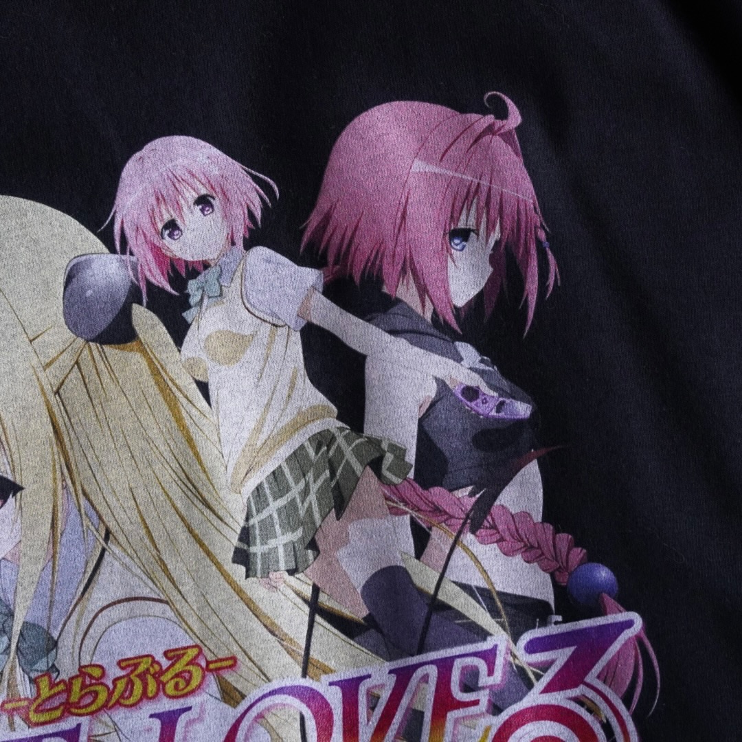 "ヤミ&モモ&メア / ToLOVEる" print tee