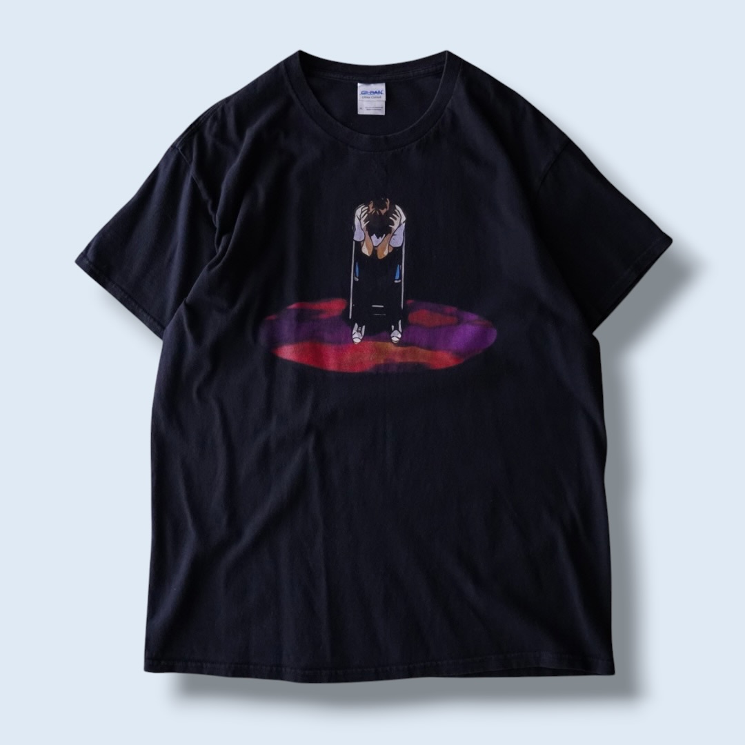 "苦悩のシンジ / エヴァンゲリオン" print tee