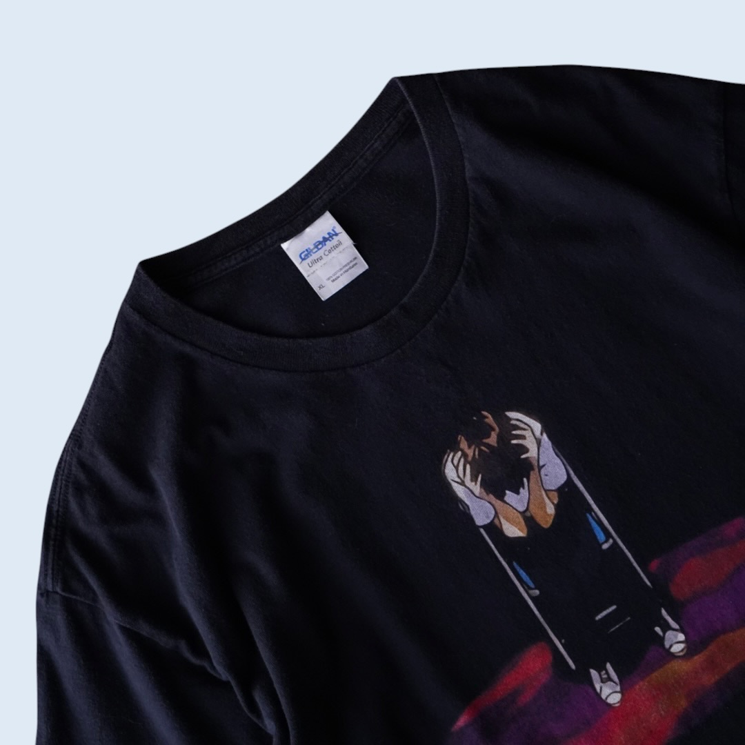 "苦悩のシンジ / エヴァンゲリオン" print tee