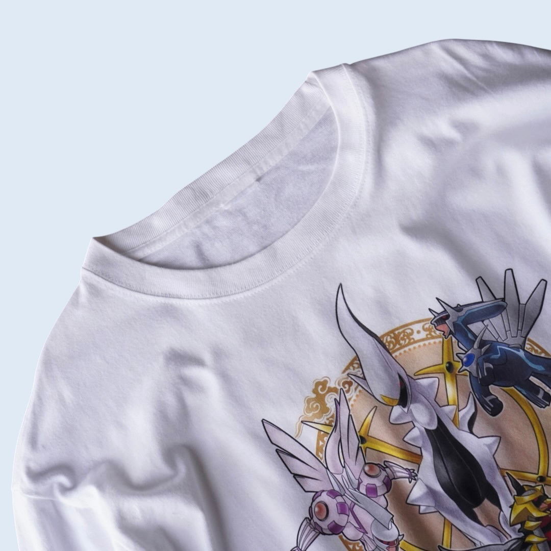 "伝説と幻爆盛り / ポケモン" print L/S tee