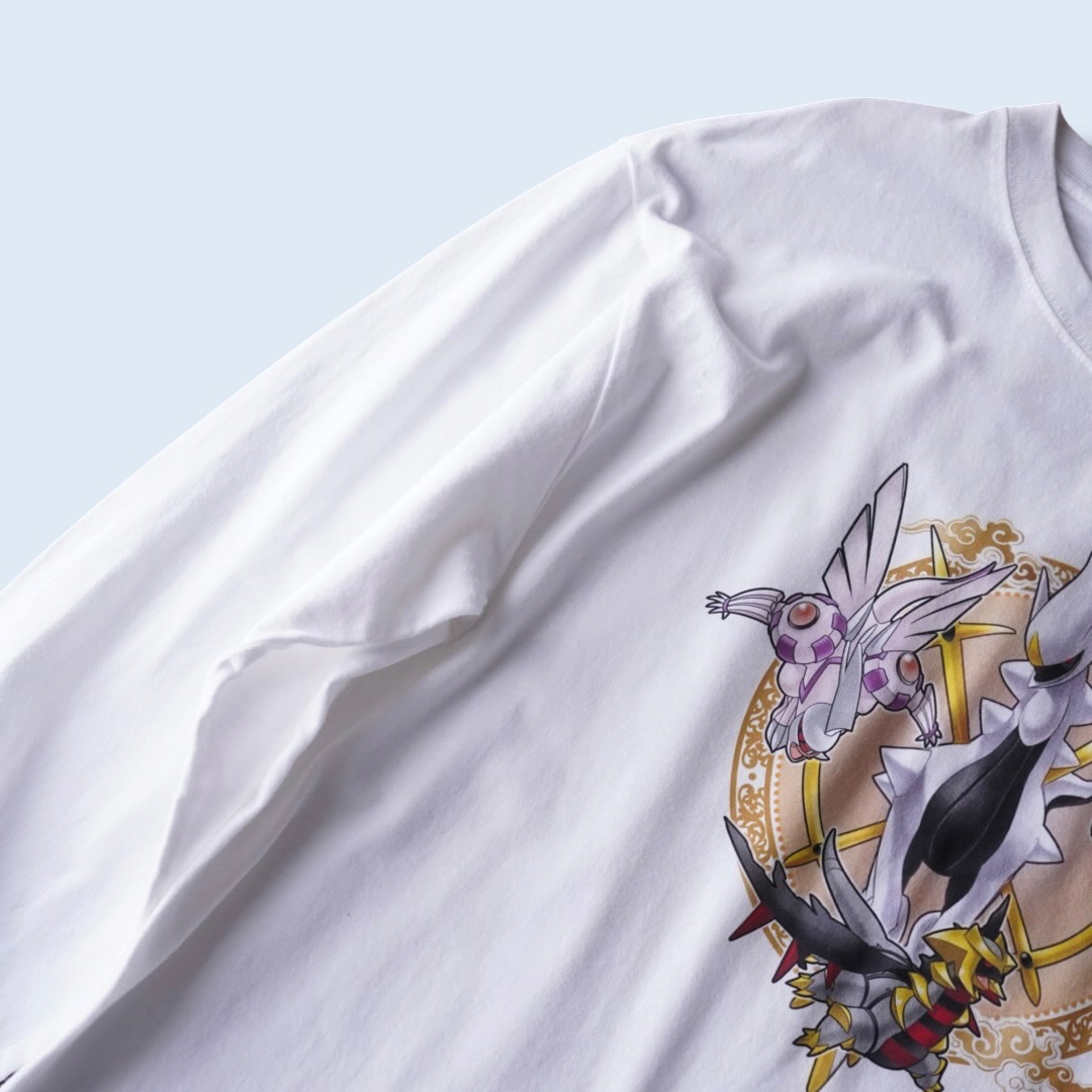 "伝説と幻爆盛り / ポケモン" print L/S tee