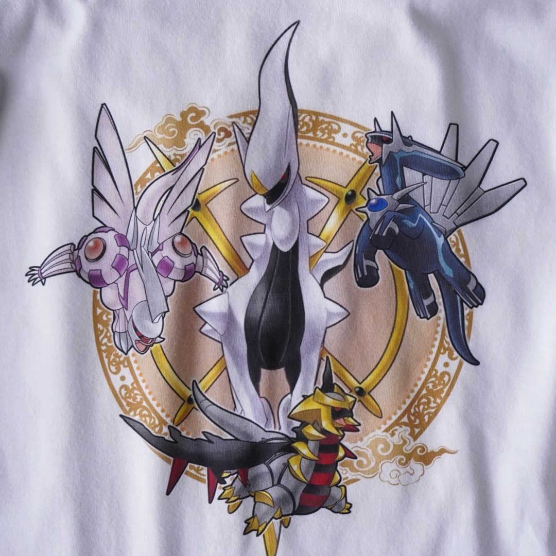 "伝説と幻爆盛り / ポケモン" print L/S tee