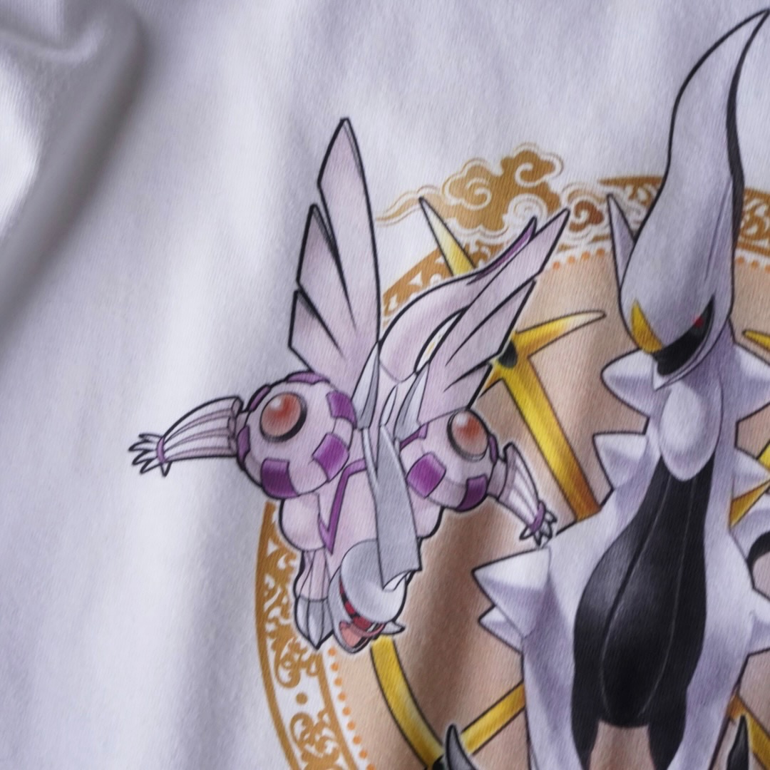 "伝説と幻爆盛り / ポケモン" print L/S tee