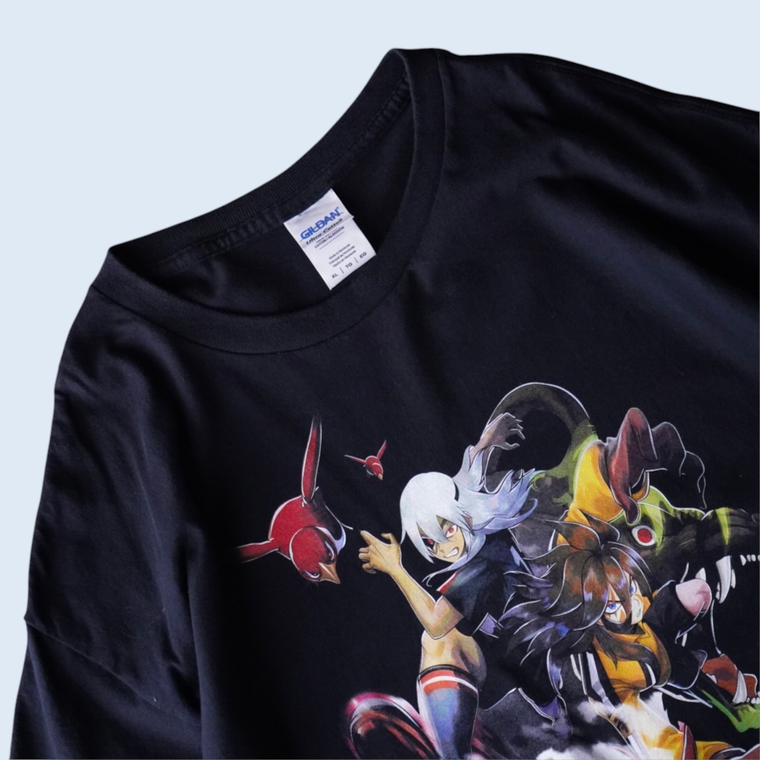 "佐久間&源田 / イナズマイレブン" print tee