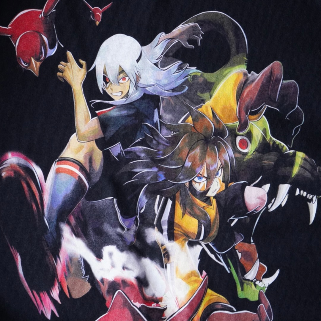 "佐久間&源田 / イナズマイレブン" print tee