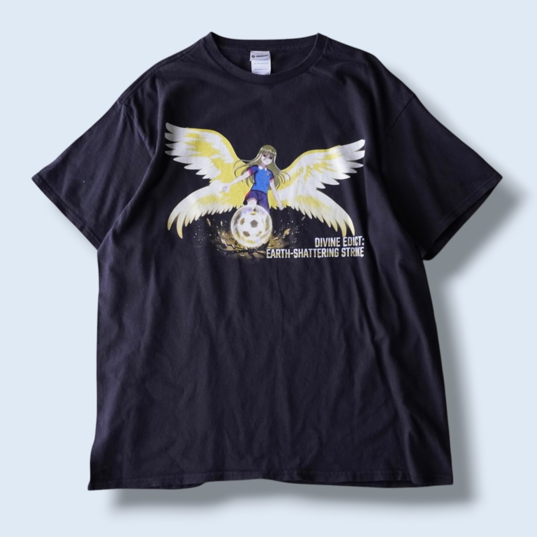 "ゴッドノウズインパクト / イナズマイレブン" print tee