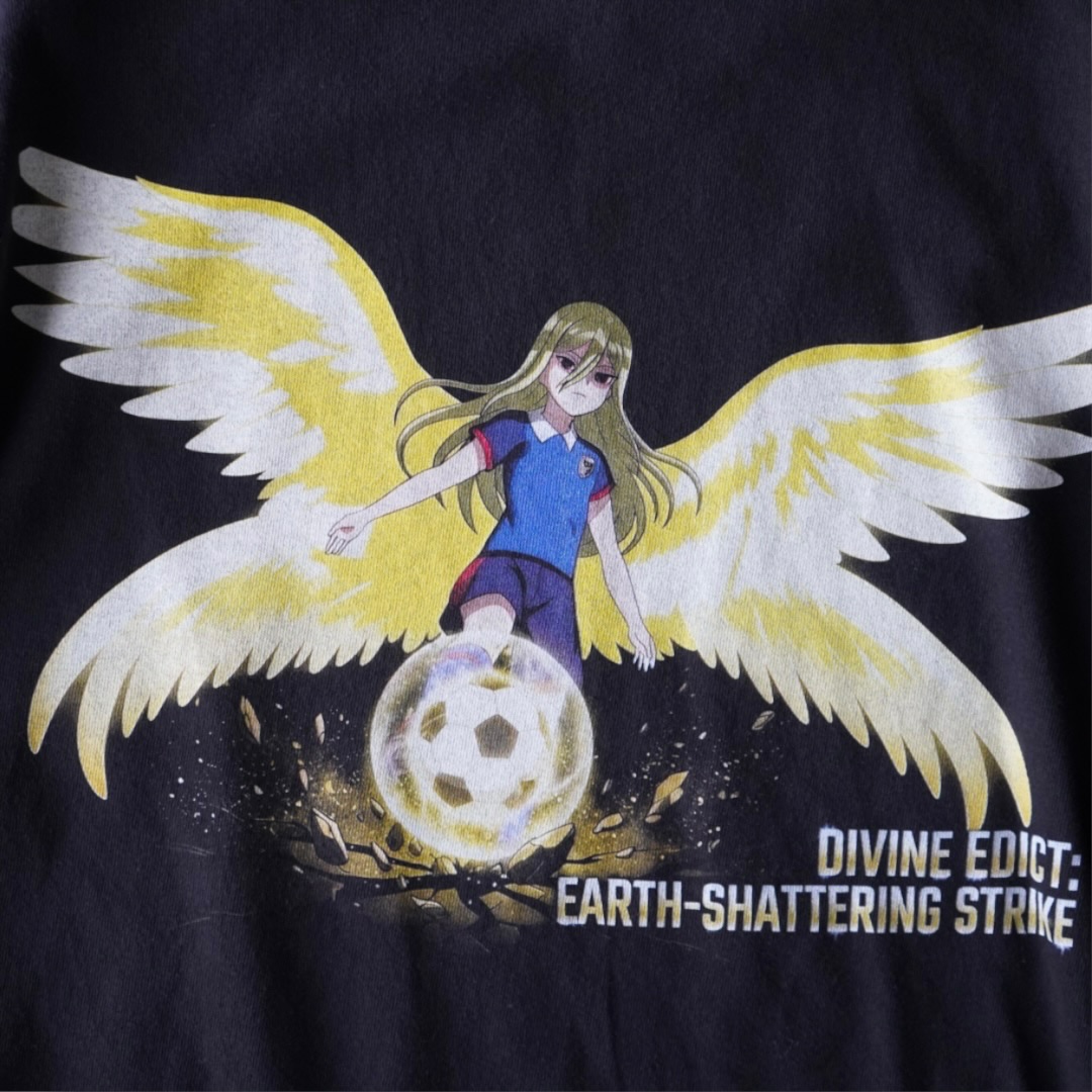 "ゴッドノウズインパクト / イナズマイレブン" print tee