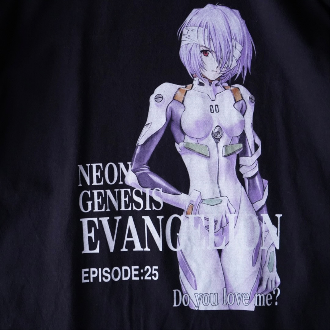 "綾波25話 / エヴァンゲリオン" print tee