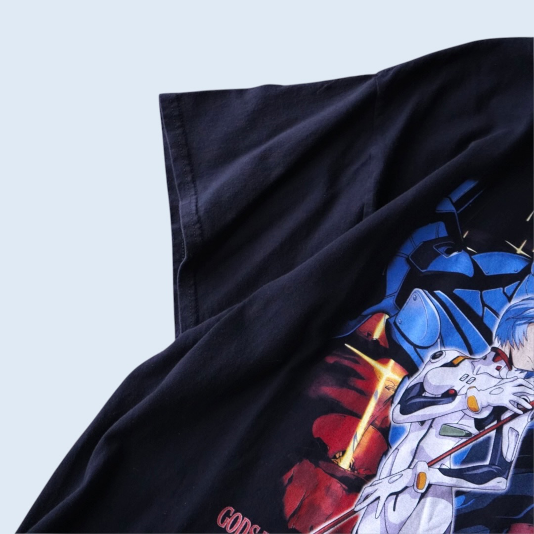 "綾波×零号機 / エヴァンゲリオン" print tee