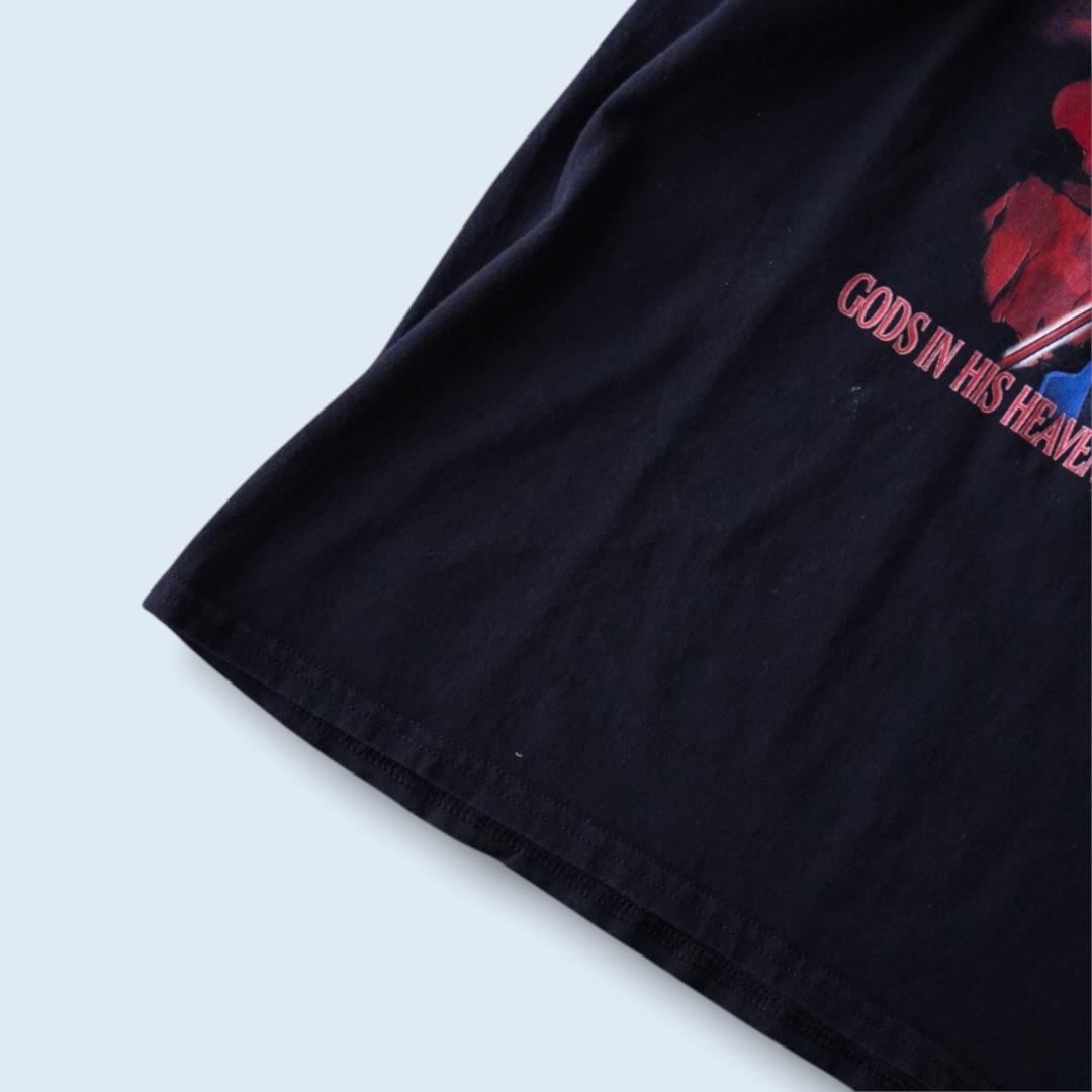 "綾波×零号機 / エヴァンゲリオン" print tee