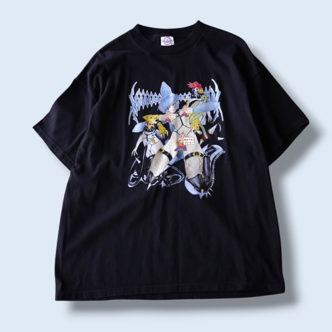 "ボンデージ綾波ピン / エヴァンゲリオン" print tee